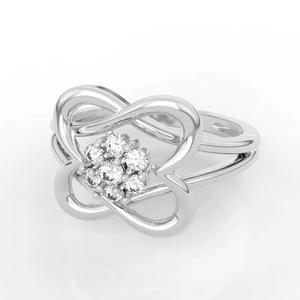 Lucky Four Leaf Clover Ring