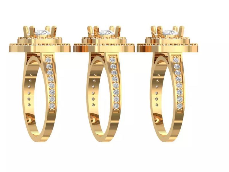 Ladies ring 3D model