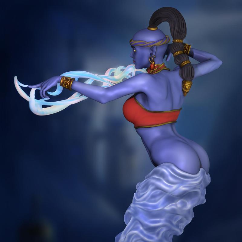 Heroes 3 Female Genie