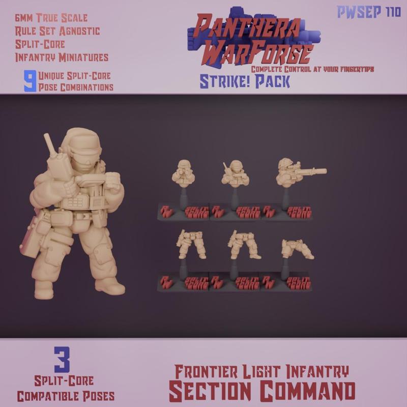 FLI Section Command: Split-Core Rapid Drop Pack (6mm Real Scale)