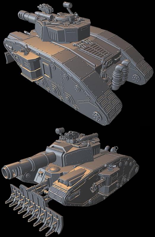 Wolfram Battle Tank