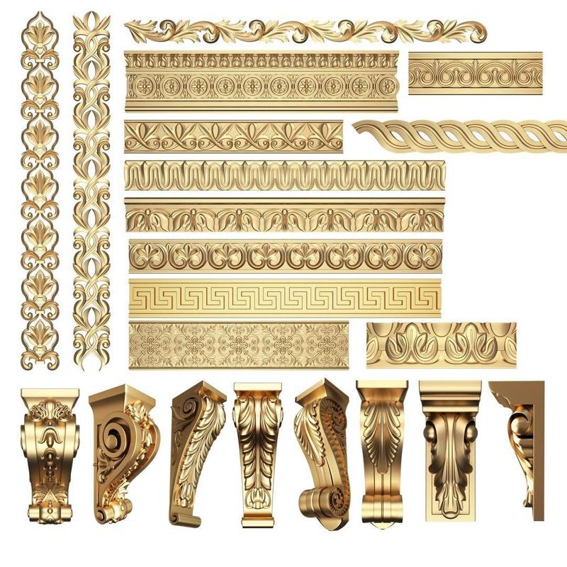 Decorative Mouldings 33 Designs Design Cards