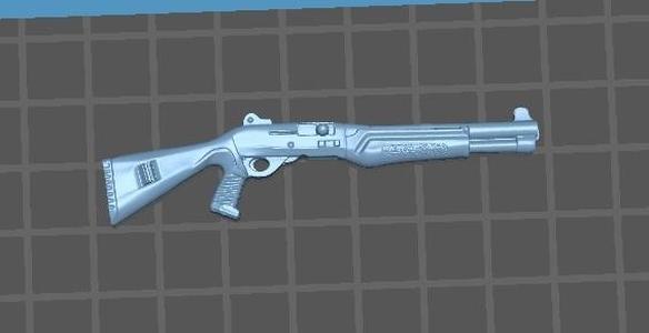 1/12 gi joe classified style rifle/weapon covergirl shotgun