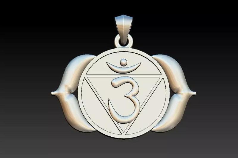 Ajna Chakra Pendant