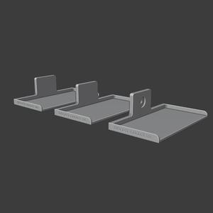 1:64 Display Stand Wall Mount - Ver#2