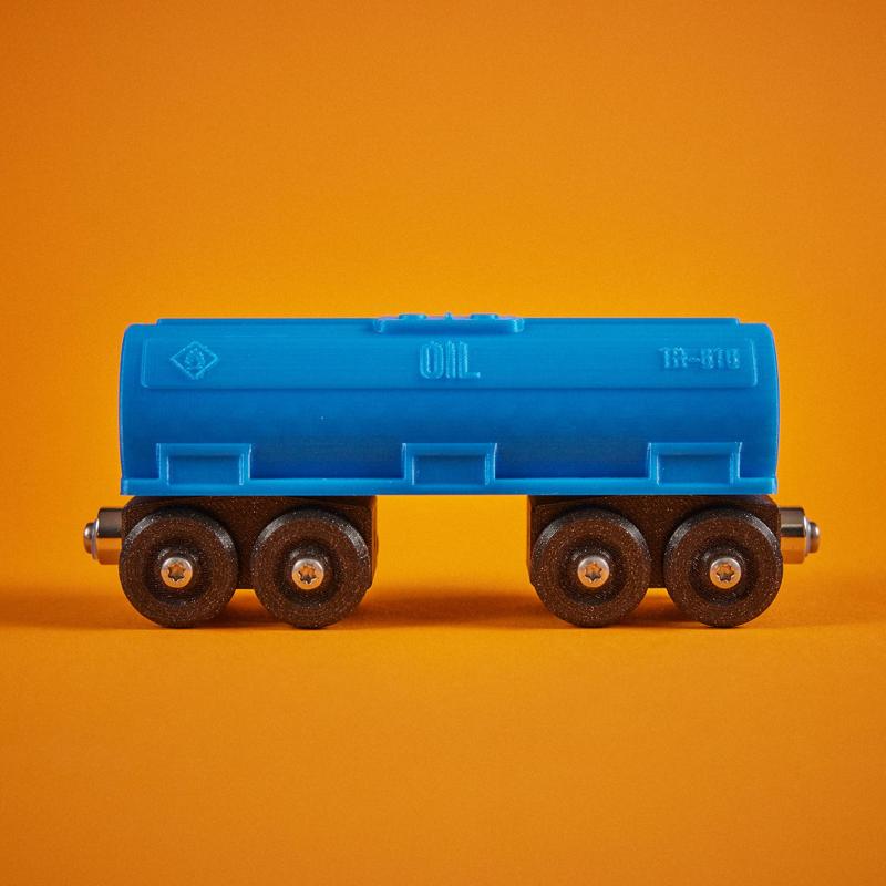 Tank Wagon for Toy Train BRIO IKEA compatible