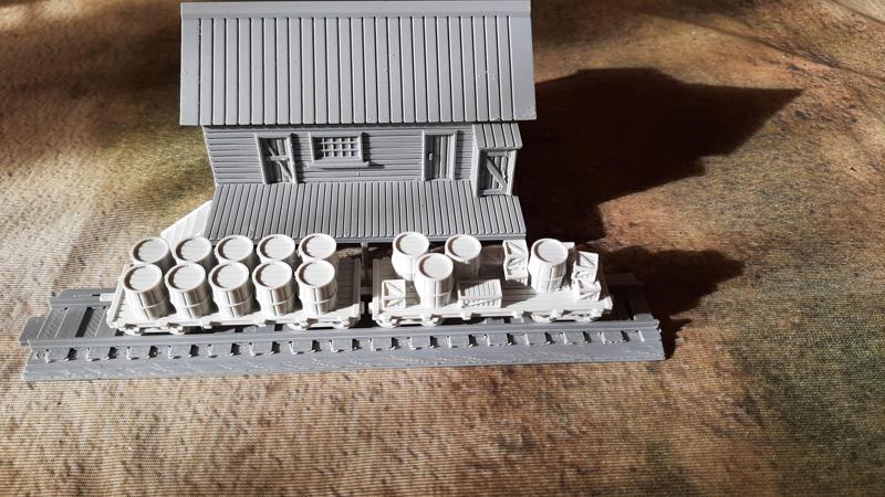 Freight station gare de marchandises