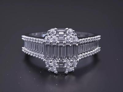 Emerald Cut Ring