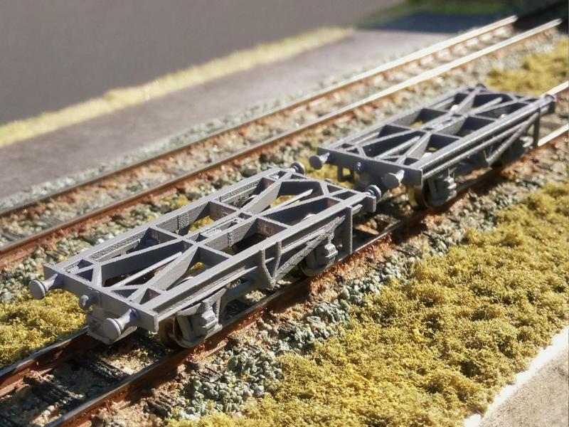 TT/3mm 14T Tank Wagon Chassis