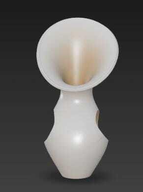 “Modern Hollow Vase with Side Holes