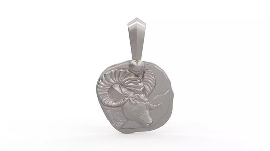 Aries Amulet Pendant