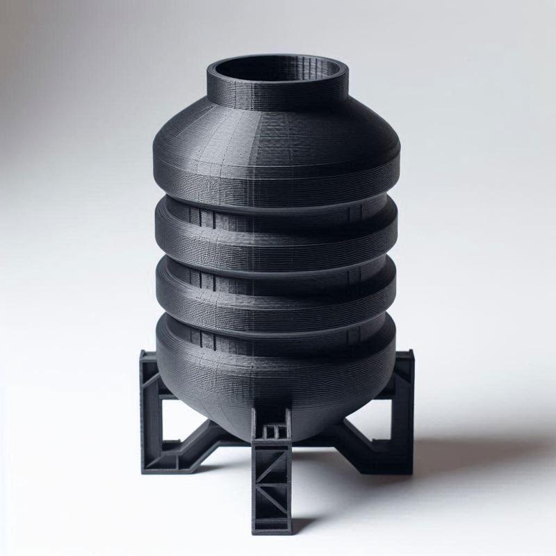 Water Tank Holder Pot Showpiece 3D Print Decorative Model