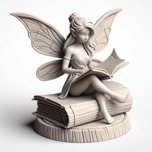 Fairy Miniature on Tree Stump