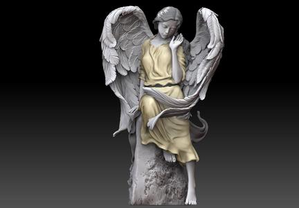 Eternal Angel on Rock