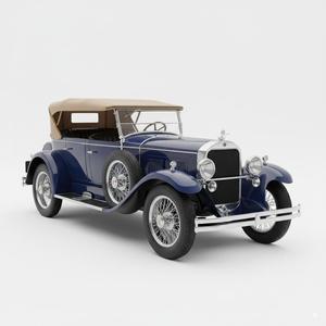 LaSalle Series 303 (1927) Classic Luxury Automobile 3D Print Model - Vintage American Car Collectible