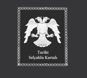 Historical Seljuk Double-Headed Eagle 3D Wall Panel – Decorative STL Model