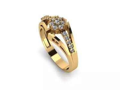 Modern Fashion Diamond Ring