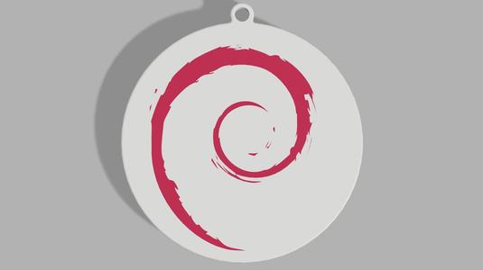Debian - Christmas Ornament