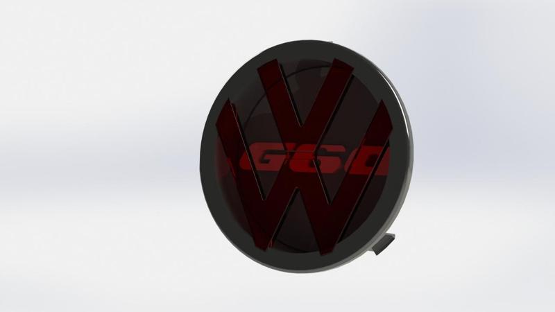 Volkswagen golf corrado G60 VR6 logo