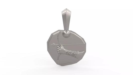Sagitarius Amulet Pendant