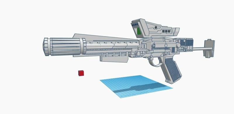 BSG; Colonial Carbine Blaster (Battlestar Galactica)