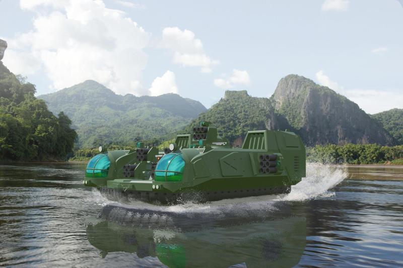 American Mecha JES I Tactical Missile Carrier