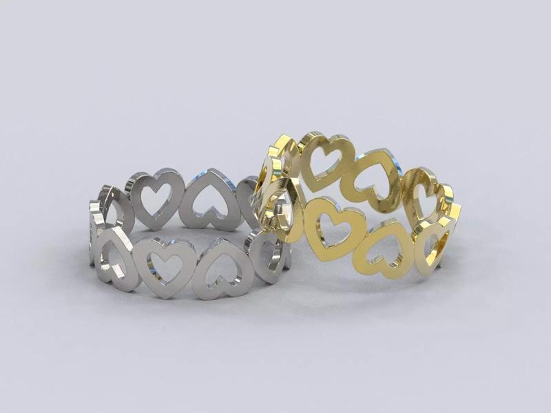 Eternity Heart Ring