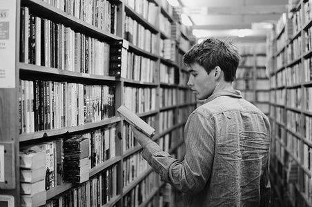 He forgot his library card