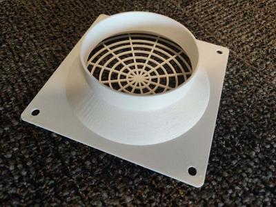 AC Infinity Fan to 4in Dryer Duct
