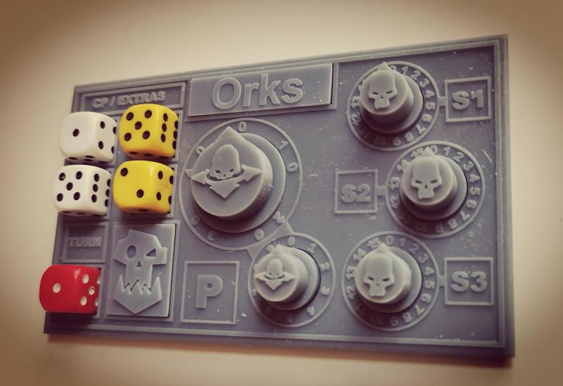 War Hammer 4TK Grand Tournament Turn Tracker