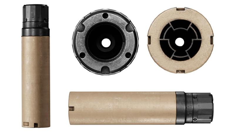SLH762-QD Airsoft Silencer - 3D Military Style Design