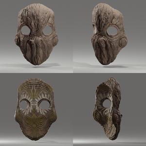 grapevine stem mask -oc 3d printable files