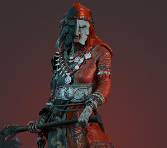 The Huntress - Dead by daylight - Baba Yaga Figure