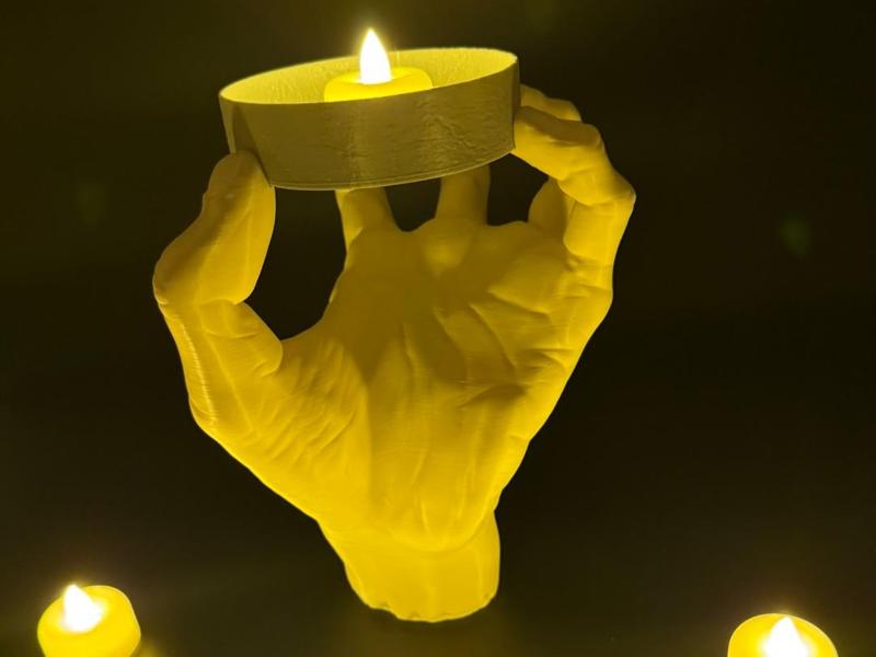 Halloween Severed Hand Tea Light Holder
