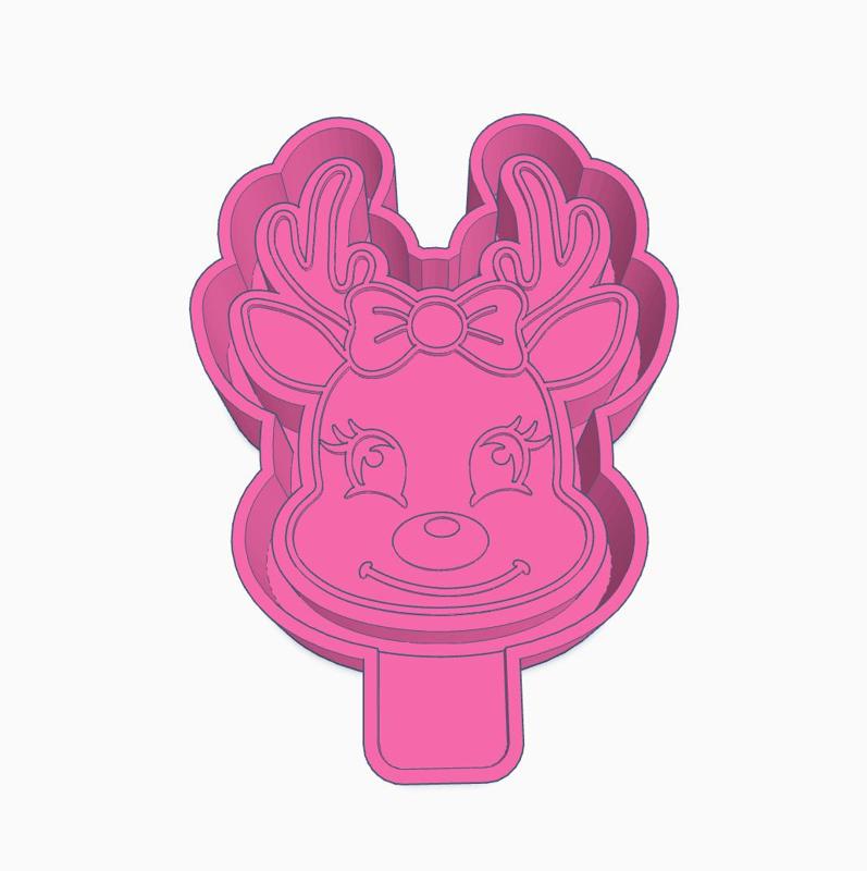 Reindeer Mold Housing STL