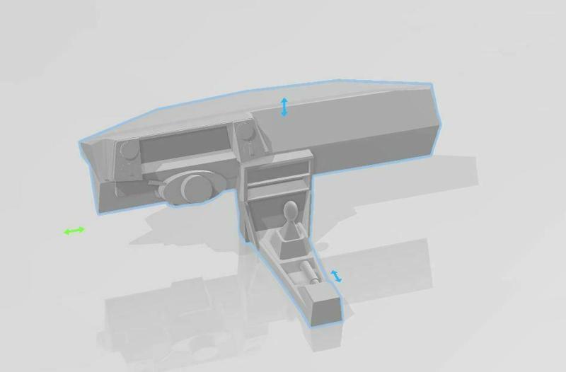 DASHBOARD ae86 SADS RC DRIFT 1/10