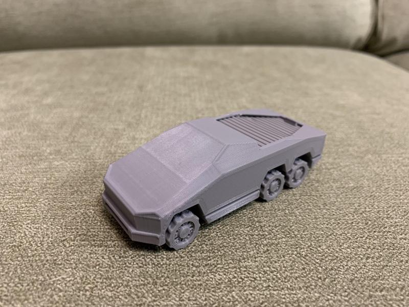 Cybertruck with sliding bed cover (4x4 & 6x6 versions)
