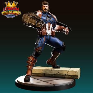Marvel crisis protocol captain america IW presupported included