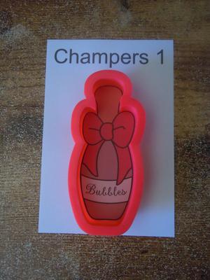 Champagne Bottle Cookie Cutter