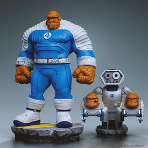 The Thing and HERBIE STL Files 3D print model