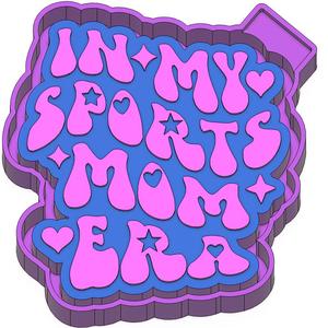 In My Sports Mom Era Freshie STL Mold Housing