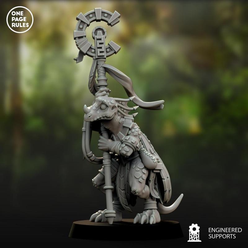 Saurian Tixal Hero - Teqi