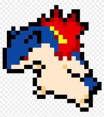 Typhlosion Pixelart 8bit Figure