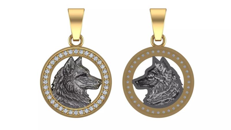 Wolf Pendant