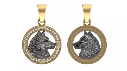 Wolf Pendant
