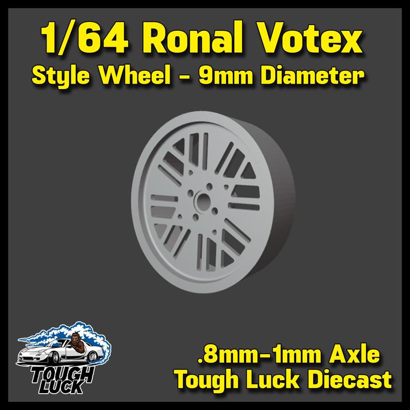 1/64 Ronal Vortex Style Wheels
