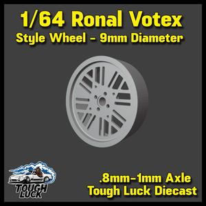 1/64 Ronal Vortex Style Wheels
