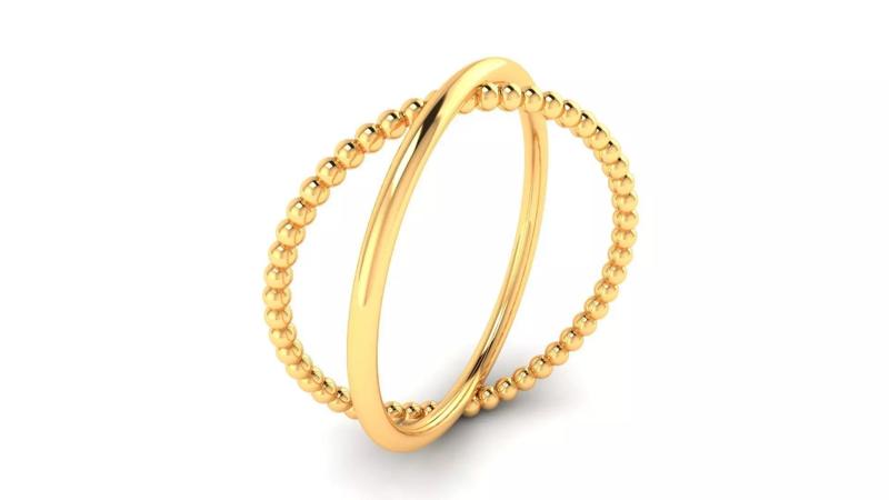 Ring M167 The luxury female abstract ring wedding