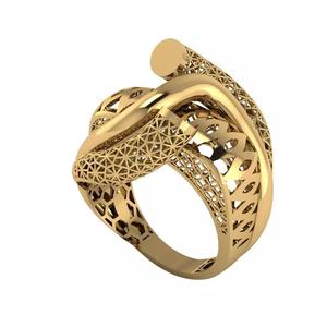 Lightweight Fusion Ring  Ready for Casting TR026