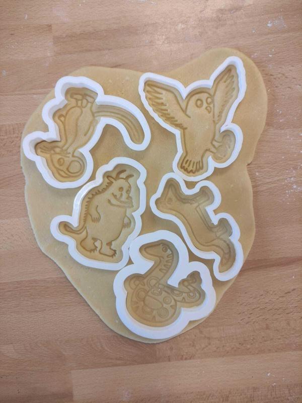 Cookie cutter - Grüffelo animal set
